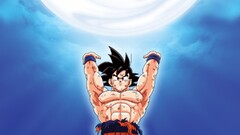 Dragon Ball anime boys Anime Dragon Ball Z arms up dark hair