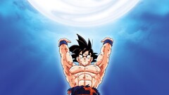 Dragon Ball Dragon Ball Z son goku Anime muscles dark hair