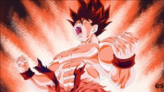 Dragon Ball Dragon Ball Z son goku Anime muscles open mouth fist