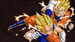 Dragon Ball Dragon Ball Z vegeta son goku super saiyan Anime