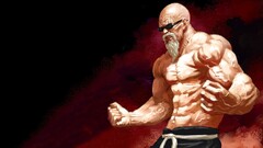 Dragon Ball Muten Roshi anime boys anime men shades fist Anime