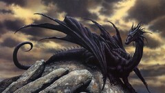 dragon creature fantasy art artwork Ciruelo Cabral