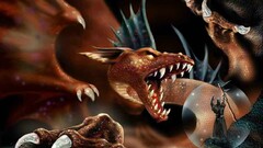 dragon creature fantasy art