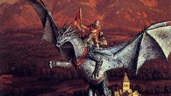 dragon warrior fantasy art creature