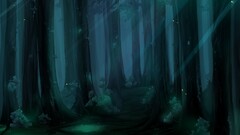 drawing forest nature artwork fantasy art