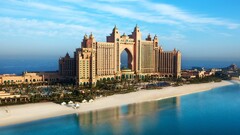 dubai cityscape Hotel building architecture beach