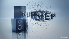 dubstep Music Typography digital art