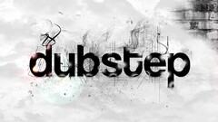 dubstep Typography digital art electronic music Music