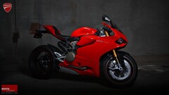 ducati 1199 Superbike vehicle motorcycle red numbers Ducati