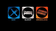 eating sleeping overclocking geek Minimalism humor