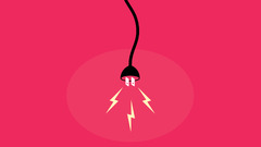 electricity power cord Minimalism