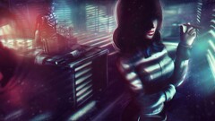 Elizabeth (BioShock) video games PC gaming video game art cigars