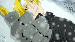 elric edward Anime winter Full Metal Alchemist blonde
