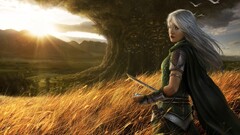 elves fantasy girl fantasy art