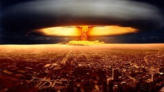 explosion Nuclear atomic bomb apocalyptic