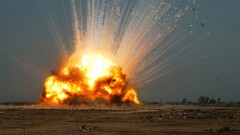explosion War outdoors