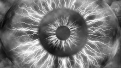 eyes monochrome digital art cgi artwork