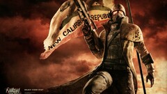 fallout fallout new vegas video game art weapon video games