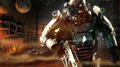fallout Power Armor moon video games