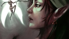 fantasy art 2012 (Year) artwork portrait Profile pointed ears