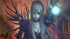 fantasy art anime girls cleavage Anime fantasy girl