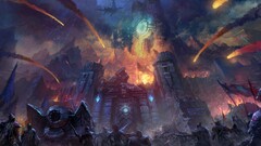 fantasy art artwork battle