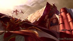 fantasy art artwork castle creature