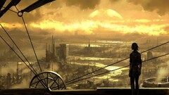 fantasy art artwork City building cityscape fantasy city