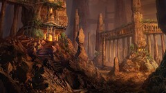fantasy art artwork ruin
