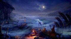 fantasy art artwork sky