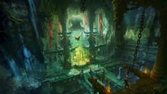 fantasy art artwork temple