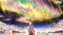 fantasy art aurorae magic anime girls Anime