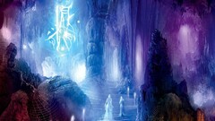 fantasy art cave artwork