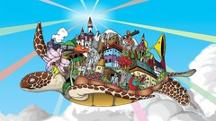 fantasy art colorful artwork