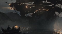 fantasy art Darek Zabrocki ship