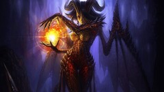 fantasy art demoness artwork fantasy girl dark fantasy