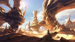 fantasy art desert Luke Skywalker star wars artwork planet sand