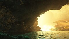 fantasy art dragon water