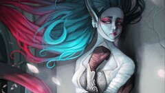 fantasy art fantasy girl artwork long hair