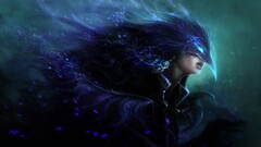 fantasy art fantasy girl artwork mask