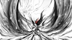 fantasy art fantasy girl selective coloring akemi homura Anime