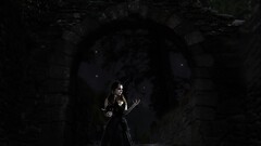 fantasy art fantasy girl Women dark moon