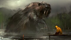 fantasy art humor Darek Zabrocki Lake