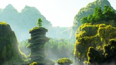 fantasy art landscape nature