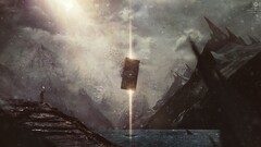 fantasy art Mountains artwork