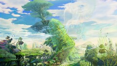 fantasy art Plants Ferns