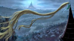 fantasy art Rapunzel