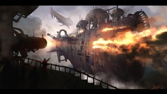fantasy art steampunk artwork
