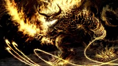 fantasy art video game art Balrog