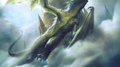 fantasy art Wyvern creature artwork magic: the gathering